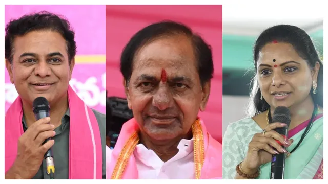KTR:  కేసీఆర్ తో సమావేశమైన కేటీఆర్..కవిత ఇష్యూపై చర్చ?