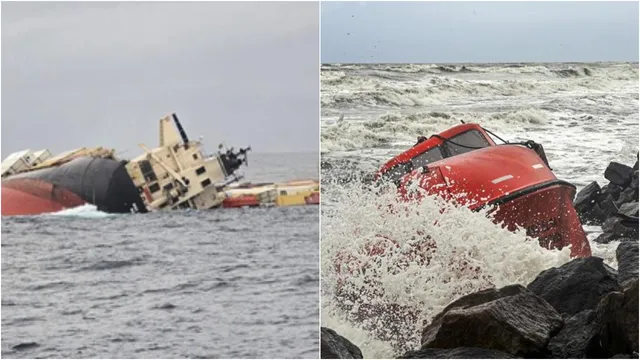 High alert Kerala coast : ఒడ్డుకు కొట్టుకొస్తున్న కంటెయినర్లు..కేరళ తీరం వెంబడి హై అలెర్ట్‌