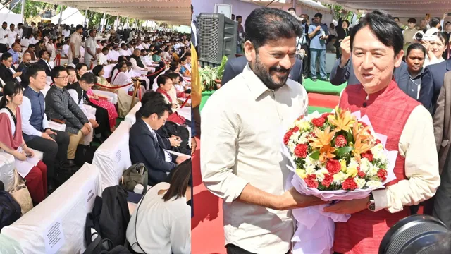 TG News: తెలంగాణ ఆవిర్భావ వేడుకల్లో ఫారెన్ స్పెషల్ గెస్ట్ సందడి.. ఆయన ఎవరో తెలుసా?