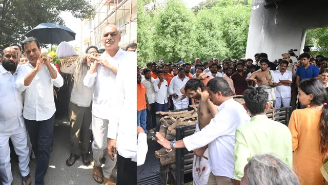 ఇక సెలవు.. ముగిసిన మాగంటి గోపినాథ్ అంత్యక్రియలు-PHOTOS
