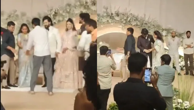 అఖిల్ రిసెప్షన్ కు హాజరైన ఎమ్మెల్సీ కవిత.. వీడియో వైరల్!