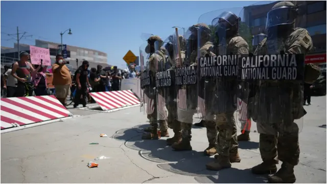 Los Angeles Protests: మొన్న నేషనల్ గార్డ్స్..ఈరోజు 700 మంది మెరైన్స్..మరింత రణరంగంగా లాస్ ఏంజెల్స్