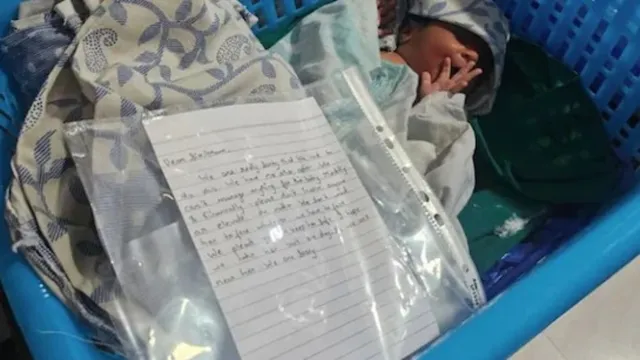 Newborn: రోడ్డు పక్కన బుట్టలో నవజాత శిశువు.. లేటర్‌లో ఏం రాశారంటే ?