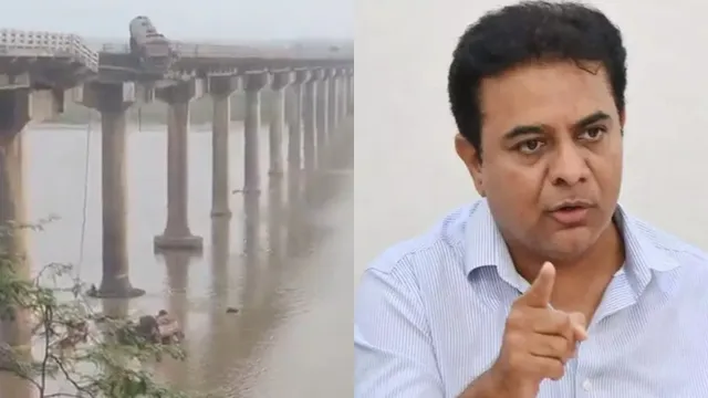 KTR Tweet - Gujarat Bridge Collapse: డబుల్ ఇంజిన్‌ గుజరాత్ నమూనాకు మరో అద్భుతమైన ఉదాహరణ: కేటీఆర్ విమర్శలు