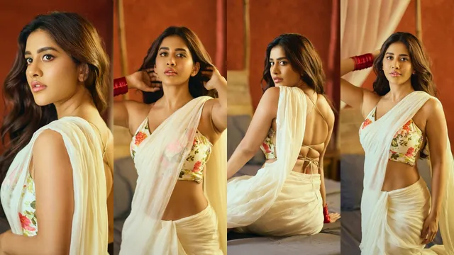 Nabha Natesh: వైట్ శారీలో వయ్యారాలు ఒలికిస్తూ నభా అందాలు.. ఆహా ఏముంది!