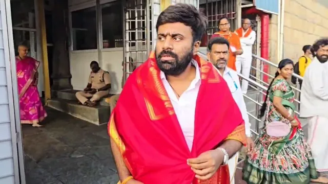 KVN Productions Producer NK Lohith: తిరుమలను దర్శించుకున్న కెవిఎన్ ప్రొడక్షన్స్ నిర్మాత