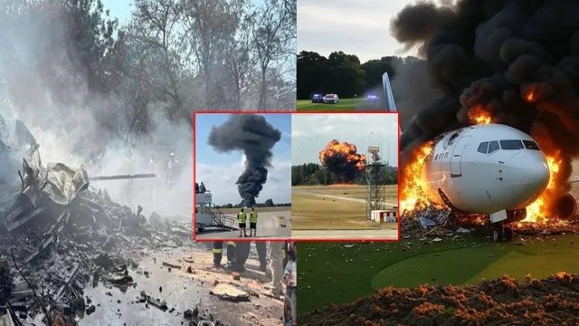 Plane Crash: టేకాఫ్ అయిన క్షణాల్లోనే మరో విమానం బ్లాస్ట్