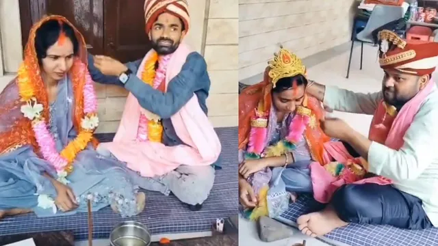 Uttar Pradesh:  మతం మారిన ముస్లిం మహిళలు.. హిందూ పురుషులతో పెళ్లి-VIDEO