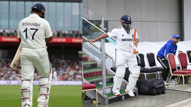 Rishabh Pant: రిషబ్ పంత్ మళ్లీ  వచ్చాడు.. కుంటుకుంటూ క్రీజులోకి - VIDEO