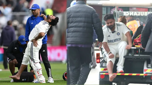 BIG BREAKING  : టీమిండియాకు బిగ్ షాక్.. సిరీస్ నుంచి రిషబ్ పంత్ ఔట్ !