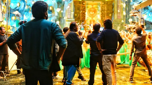 VISHWAMBHARA:  'విశ్వంభర' సెట్స్  నుంచి సాంగ్ లీక్.. మెగా ఫ్యాన్స్ కి  పూనకాలే!