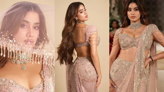 Janhvi Kapoor: జాన్వీ నయా ట్రెండ్.. పింక్ లెహంగాలో పిచ్చెక్కిస్తున్న బ్యూటీ! పిక్స్ చూశారా