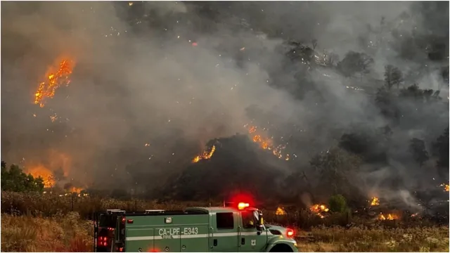 California Fire: కాలిఫోర్నియాలో వేగంగా వ్యాపిస్తున్న కార్చిచ్చు..65 వేల ఎకరాలకు పైగా మంటల్లో..