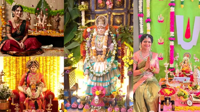 Varalakshmi Vratham 2025: సెలబ్రెటీల వరలక్ష్మి వ్రతం ఫొటోలు .. లక్ష్మీదేవి అలంకరణ ఎంత  బాగుందో!