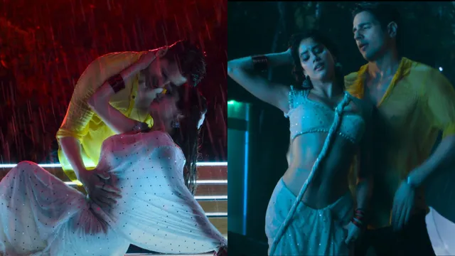 Param Sundari: జాన్వీ వెరీహాట్.. వాన జల్లులో 'పరమ్ సుందరి' రొమాన్స్! సాంగ్ చూశారా