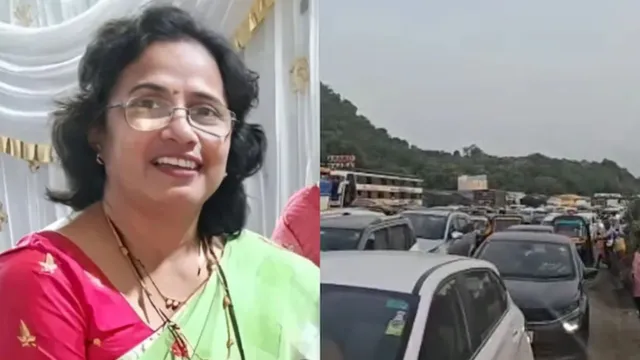 అయ్యో దేవుడా.. ప్రాణం తీసిన ట్రాఫిక్!