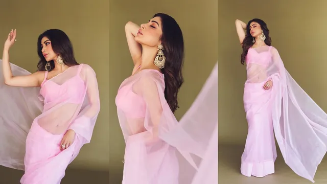 Mouni Roy: పింక్ శారీలో మత్తెక్కిస్తున్న మౌని .. ఫొటోలు చూస్తే ఫిదా!