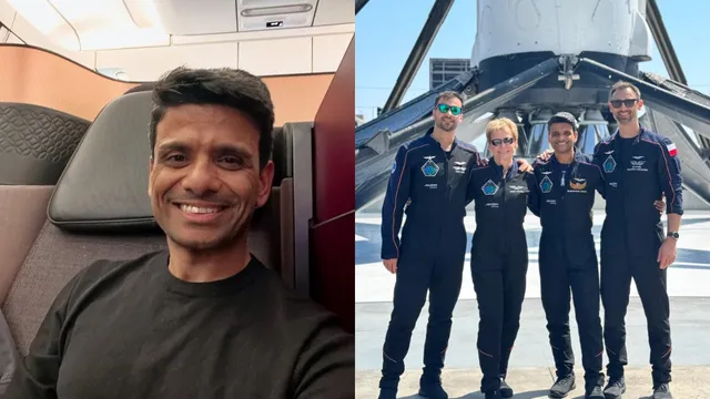 ISS యాత్ర తర్వాత తొలిసారి ఇండియాకు బయల్దేరిన శుభాన్షు శుక్లా