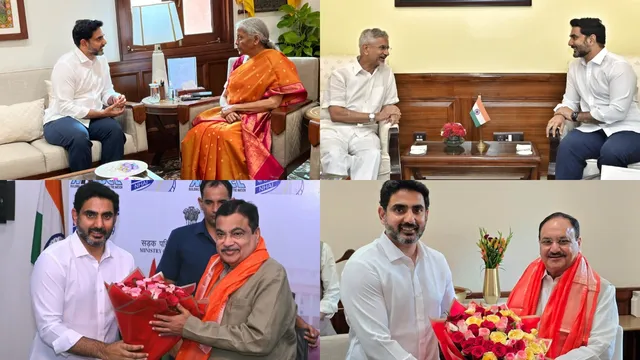 Nara Lokesh: కేంద్ర మంత్రులను కలిసిన మంత్రి లోకేష్.. ఆ అంశాలపై కీలక చర్చలు