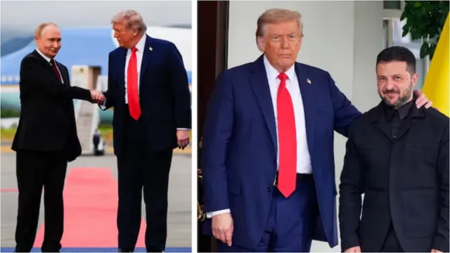 Trump-Zelensky Meet: పుతిన్ సమావేశానికి హాడావుడి..నీరసంగా జెలెన్ స్కీ భేటీ.. ట్రంప్ తీరు