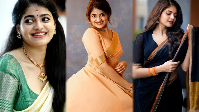 Sangeetha Vipin: కళ్లు చెదిరే చీర అందాలతో.. అదరగొడుతున్న రొమాంటిక్ బ్యూటీ..