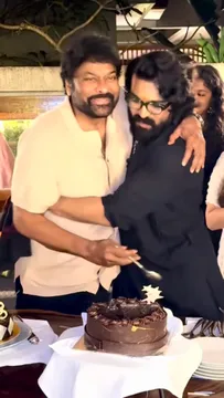 మెగాస్టార్ కి రామ్ చరణ్ అదిరిపోయే సర్ప్రైజ్! బర్త్ డే ఫొటోలు చూశారా