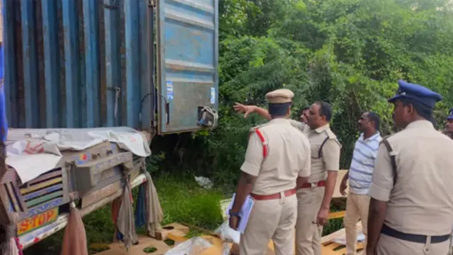 AP: పక్కా ప్లాన్..కంటెయినర్ లో 225 ల్యాప్ టాప్ లు దొంగతనం