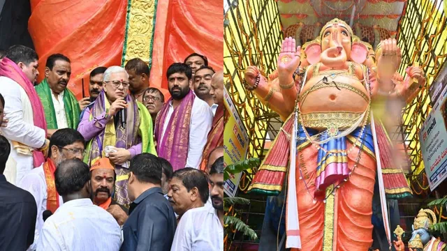 Khairathabad Ganesh: బడా గణేష్‌కు గవర్నర్ తొలి పూజా.. ఫొటోలు చూశారా?