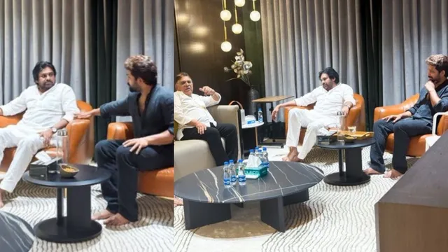 Allu Arjun-Pawan Kalyan: కలిసిపోయిన మామ- అల్లుడు.. వైరలవుతున్న ఫొటోలు