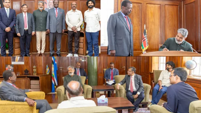 SSMB29 Rajamouli: కెన్యా మంత్రిని కలిసిన రాజమౌళి.. 120 దేశాల్లో! SSMB29 కోసం భారీ ప్లానింగ్