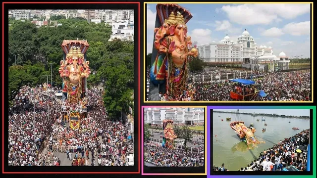 Khairatabad Ganesh: అంగరంగ వైభవంగా ఖైరతాబాద్ బడా గణేష్ నిమజ్జనం - Exclusive Photos