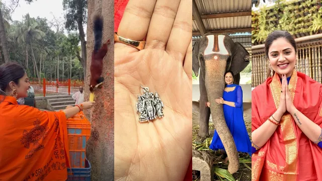 Sreemukhi: తిరుమల శ్రీవారి సేవలో శ్రీముఖి.. ఈ ఫొటోల్లో ఒకటి గమనించారా!