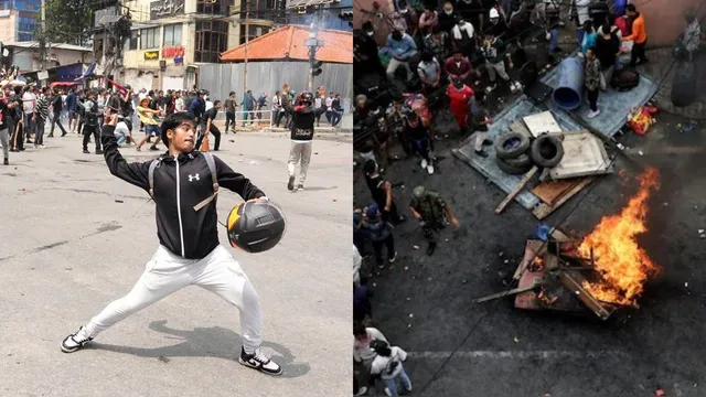 Nepal: నేపాల్‌లో ఉద్రిక్తతలు.. ఏపీకి చెందిన యాత్రికుల బస్సుపై దాడులు