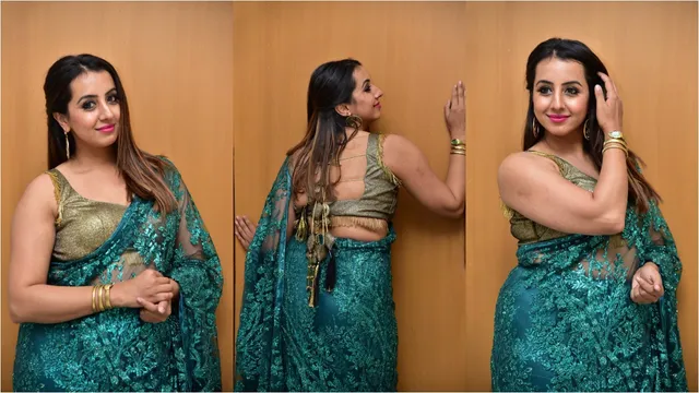 Bigg Boss 9 Sanjjanaa Galrani: కంటెస్టెంట్లకు చుక్కలు చూపిస్తున్న ప్రభాస్ హీరోయిన్.. ఆమె హాట్ శారీ ఫొటోస్ చూశారా?