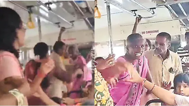 Andhra News: ఆర్టీసీ బస్సులో  తప్పని సిగపట్లు..  సీటు కోసం డిష్యూం డిష్యూం