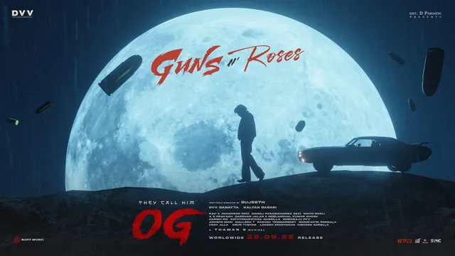 OG Movie: పవన్ ఫ్యాన్స్ కి పూనకాలే.. 'గన్స్‌ అండ్‌ రోజెస్‌' పాట వచ్చేసింది!