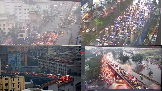 HYD Rains: హైదరాబాద్ పై ప్రతాపం చూపిన వరుణుడు.. ఆగమాగం-PHOTOS