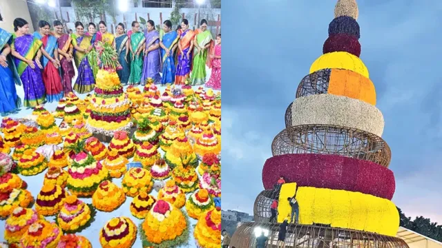 Bathukamma: ప్రపంచ రికార్డుకు సిద్ధం.. ముస్తాబైన ‘బతుకమ్మ’!