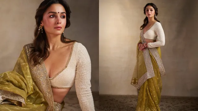 Alia Bhatt: దసరా స్పెషల్.. చీరలో అలియా అందాలకు ఎవ్వరైనా ఫిదా అవ్వాల్సిందే!