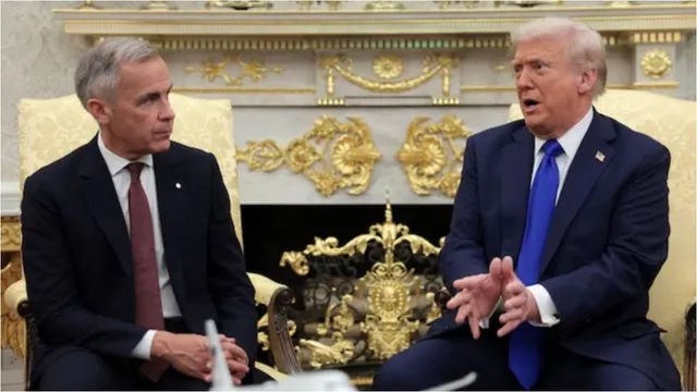 Canada PM Carney: ఇండియా-పాక్ మధ్య శాంతి..ట్రంప్ కు కెనడా ప్రధాని కార్నీ ప్రశంసలు..
