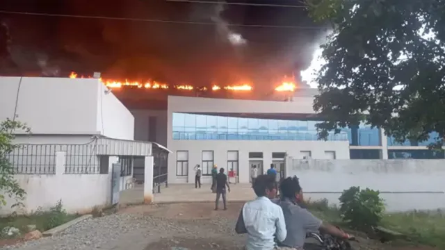 Tirupati : తిరుపతి జిల్లాలో ఘోర అగ్ని ప్రమాదం