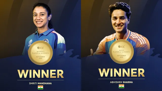 ICC Player Of The Month: అద్భుతమైన బ్యాటింగ్.. అభిషేక్ శర్మ, స్మృతి మంధానకు అరుదైన అవార్డు!