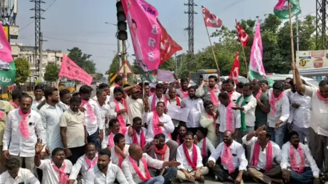 Karimnagar: బీసీ రిజర్వేషన్‌.. కరీంనగర్‌లో సంపూర్ణ బంద్‌