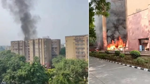 Fire Accident: ఢిల్లీ MP క్వార్టర్స్‌లో అగ్ని ప్రమాదం
