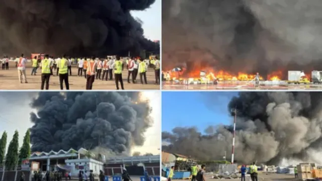 Fire Accident: కాలి బూడిదైన ఢాకా ఎయిర్‌పోర్ట్.. భారీ అగ్నిప్రమాదం (VIDEO)