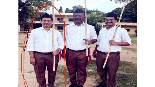 RSSకు వెళ్లాడని..  పంచాయతీ అధికారి సస్పెండ్