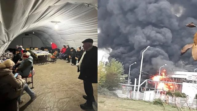 ఉక్రెయిన్‌ విద్యుత్ వ్యవస్థపై రష్యా భీకర దాడులు.. చీకట్లో 73 వేల మంది ప్రజలు