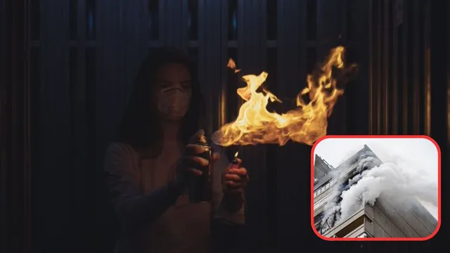 Kill Cockroach: బొద్దింకలను కాల్చబోయి.. అపార్ట్‌మెంట్‌ను తగలెట్టిన మహిళ.. ఒకరు మృతి