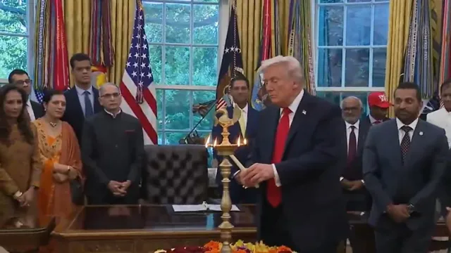 White House Diwali: వైట్ హౌస్‌లో దీపాలు వెలిగించి శుభాకాంక్షలు తెలిపిన అమెరికా అధ్యక్షుడు