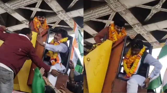 Viral Video: క్రేన్ ఎక్కి.. ఆపరేటర్‌ని కొట్టిన BJP ఎంపీ